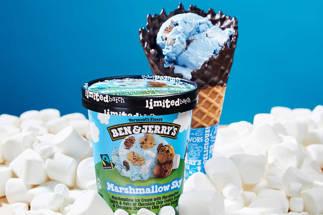 Marshmallow Sky Ice Cream Ben & Jerry’s
